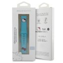 Pasek Hello Kitty Silicone Kitty Head uniwersalny 20mm - niebieski Hello Kitty