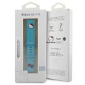 Pasek Hello Kitty Silicone Kitty Head uniwersalny 22mm - niebieski Hello Kitty