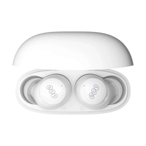 Słuchawki bezprzewodowe QCY HT07 ArcBuds TWS dokanałowe Bluetooth 5.2 - białe QCY