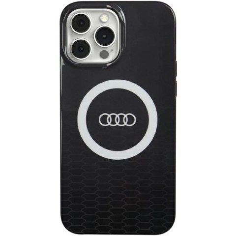 Etui Audi IML Big Logo MagSafe na iPhone 13 Pro / 13 - czarne Audi