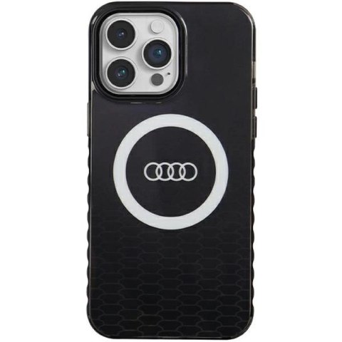 Etui Audi IML Big Logo MagSafe na iPhone 14 Pro Max - czarne Audi