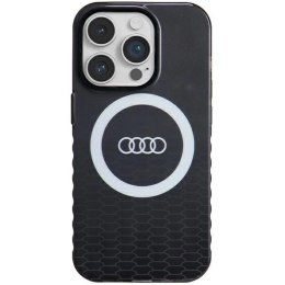 Etui Audi IML Big Logo MagSafe na iPhone 14 Pro - czarne Audi