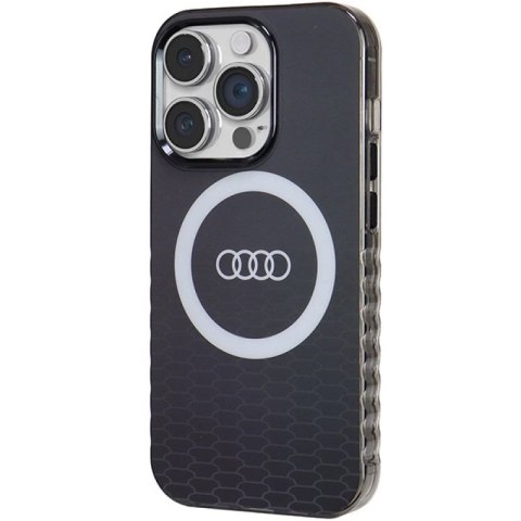 Etui Audi IML Big Logo MagSafe na iPhone 14 Pro - czarne Audi