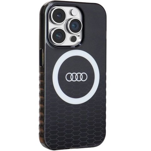 Etui Audi IML Big Logo MagSafe na iPhone 14 Pro - czarne Audi