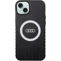 Etui Audi IML Big Logo MagSafe na iPhone 15 Plus / 14 Plus - czarne Audi