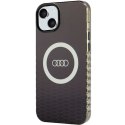 Etui Audi IML Big Logo MagSafe na iPhone 15 Plus / 14 Plus - czarne Audi