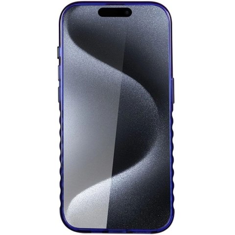 Etui Audi IML Big Logo MagSafe na iPhone 15 Pro - niebieskie Audi