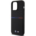 Etui BMW M Silicone Pattern MagSafe na iPhone 15 Pro Max - czarne BMW