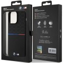 Etui BMW M Silicone Pattern MagSafe na iPhone 15 Pro Max - czarne BMW