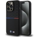 Etui BMW M Silicone Pattern MagSafe na iPhone 15 Pro - czarne BMW
