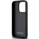 Etui BMW Perforated Tricolor Line na iPhone 15 Pro - czarne BMW