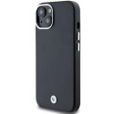 Etui BMW Signature Wrapped Metal MagSafe na iPhone 15 Plus / 14 Plus - czarne BMW
