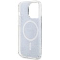 Etui Guess IML 4G MagSafe na iPhone 15 Pro - niebieskie Guess