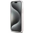Etui Guess IML GCube MagSafe na iPhone 15 Plus / 14 Plus - brązowe Guess