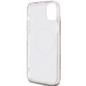 Etui Guess IML GCube MagSafe na iPhone 15 Plus / 14 Plus - brązowe Guess