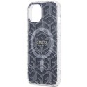 Etui Guess IML GCube MagSafe na iPhone 15 Plus / 14 Plus - czarne Guess