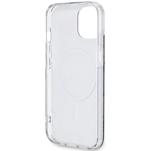 Etui Guess IML GCube MagSafe na iPhone 15 Plus / 14 Plus - czarne Guess