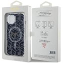 Etui Guess IML GCube MagSafe na iPhone 15 Plus / 14 Plus - czarne Guess