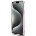 Etui Guess IML GCube MagSafe na iPhone 15 Plus / 14 Plus - różowe Guess