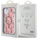 Etui Guess IML GCube MagSafe na iPhone 15 Plus / 14 Plus - różowe Guess