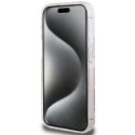 Etui Guess IML GCube MagSafe na iPhone 15 Pro Max - różowe Guess