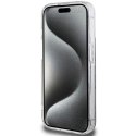 Etui Guess IML GCube MagSafe na iPhone 15 Pro - czarne Guess