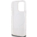 Etui Guess IML GCube MagSafe na iPhone 15 Pro - różowe Guess