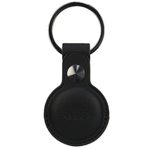 Etui Audi Synthetic Leather na AirTag - czarne Audi