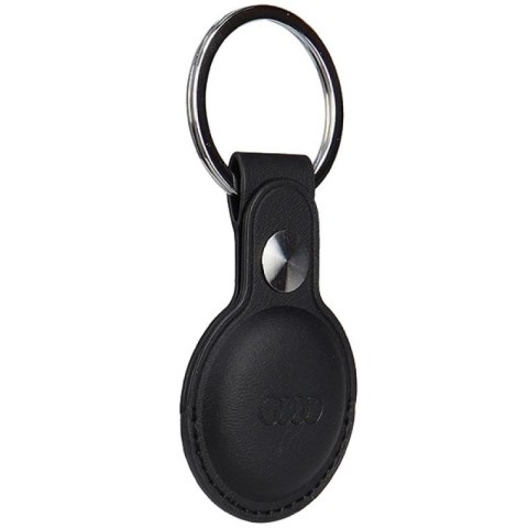Etui Audi Synthetic Leather na AirTag - czarne Audi