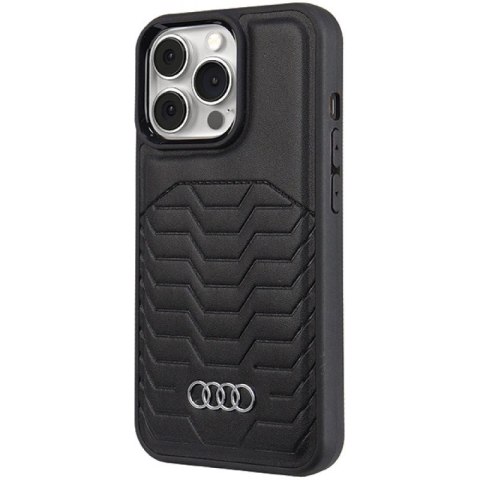 Etui Audi Synthetic Leather z MagSafe na iPhone 13 Pro / 13 - czarne Audi