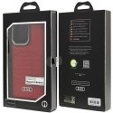 Etui Audi Synthetic Leather z MagSafe na iPhone 14 Pro Max - czerwone Audi