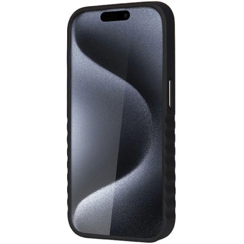 Etui Audi Synthetic Leather z MagSafe na iPhone 15 Pro - brązowe Audi