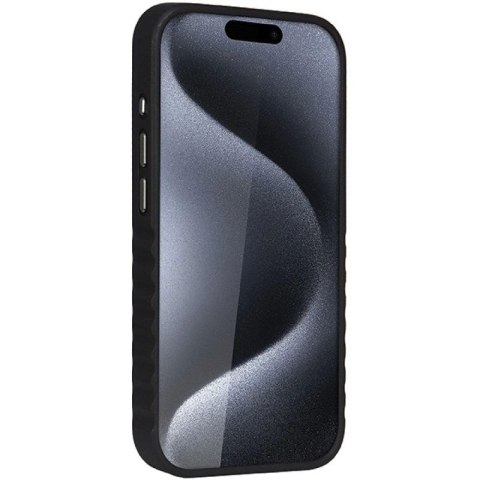 Etui Audi Synthetic Leather z MagSafe na iPhone 15 Pro - czerwone Audi