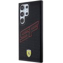 Etui Ferrari Big SF Perforated na Samsung Galaxy S24 Ultra - czarne Ferrari