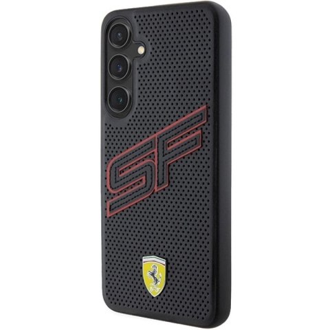 Etui Ferrari Big SF Perforated na Samsung Galaxy S24+ - czarne Ferrari