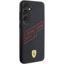 Etui Ferrari Big SF Perforated na Samsung Galaxy S24+ - czarne Ferrari