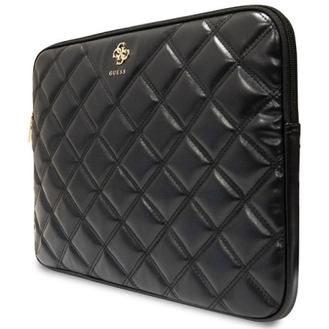 Pokrowiec Guess Quilted 4G na laptopa 16" - czarny Guess