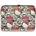 Pokrowiec Hello Kitty PU Metal Logo na laptopa 14" - beżowy Hello Kitty