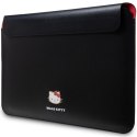 Pokrowiec Hello Kitty PU Metal Logo na laptopa 14" - czarny Hello Kitty