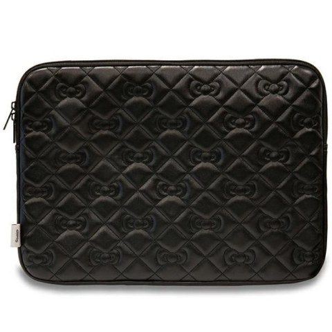 Pokrowiec Hello Kitty Zip PU Quilted Bows na laptopa 14" - czarny Hello Kitty