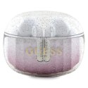 Słuchawki Bluetooth Guess Glitter Gradient TWS + stacja dokująca - różowe Guess