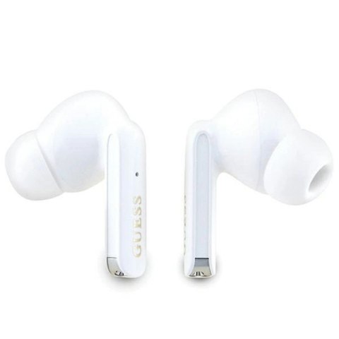 Słuchawki Bluetooth Guess Glitter Gradient TWS + stacja dokująca - różowe Guess