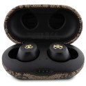 Słuchawki Bluetooth TWS Guess 4G Metal ze stacją dokującą ENC - brązowe Guess