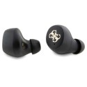 Słuchawki Bluetooth TWS Guess 4G Metal ze stacją dokującą ENC - brązowe Guess