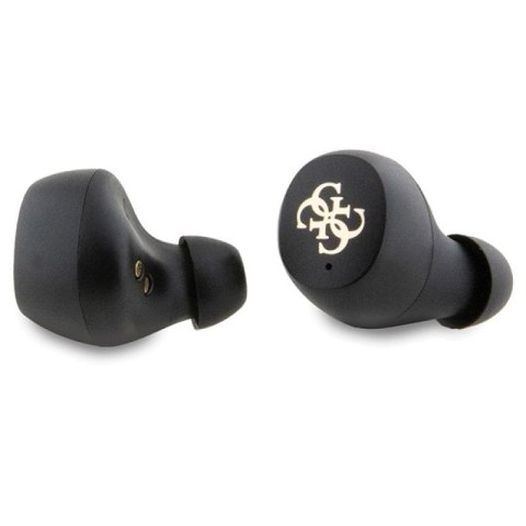 Słuchawki Bluetooth TWS Guess 4G Metal ze stacją dokującą ENC - brązowe Guess