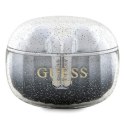Słuchawki Bluetooth TWS Guess Glitter Gradient ze stacją dokującą - czarne Guess