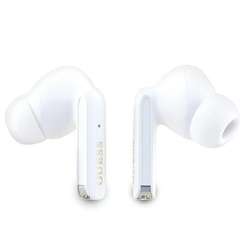 Słuchawki Bluetooth TWS Guess Glitter Gradient ze stacją dokującą - czarne Guess