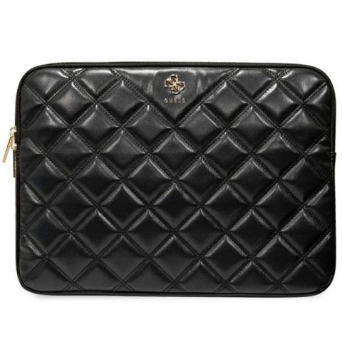 Pokrowiec Guess Quilted 4G na laptopa 14" - czarny Guess