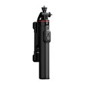 Selfie stick WC13YDS teleskopowy tripod 1.3m z podwójną lampą i uchwytem na telefon - czarny Hurtel