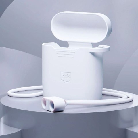 Etui 3mk Silicon AirPods Case na AirPods 2 - białe 3mk Protection